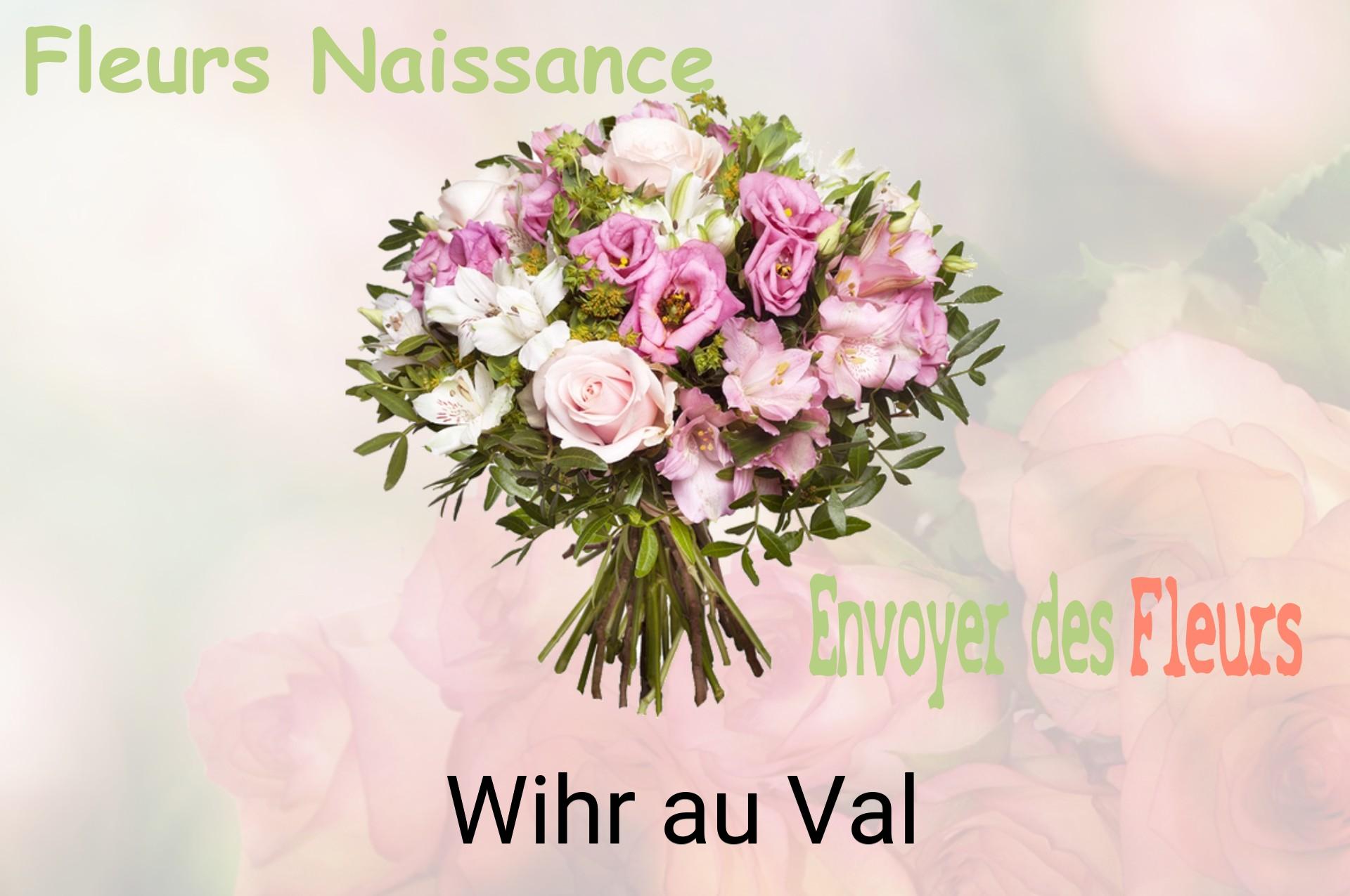 Bouquet de fleurs de naissance livré à Wihr-au-Val